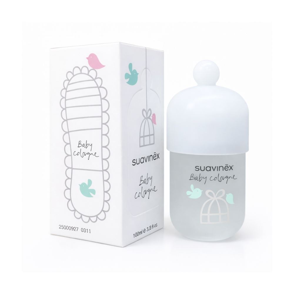 Colonia para Bebé Baby Cologne 100 ml Aroma Suave Unisex Baja en Alcohol