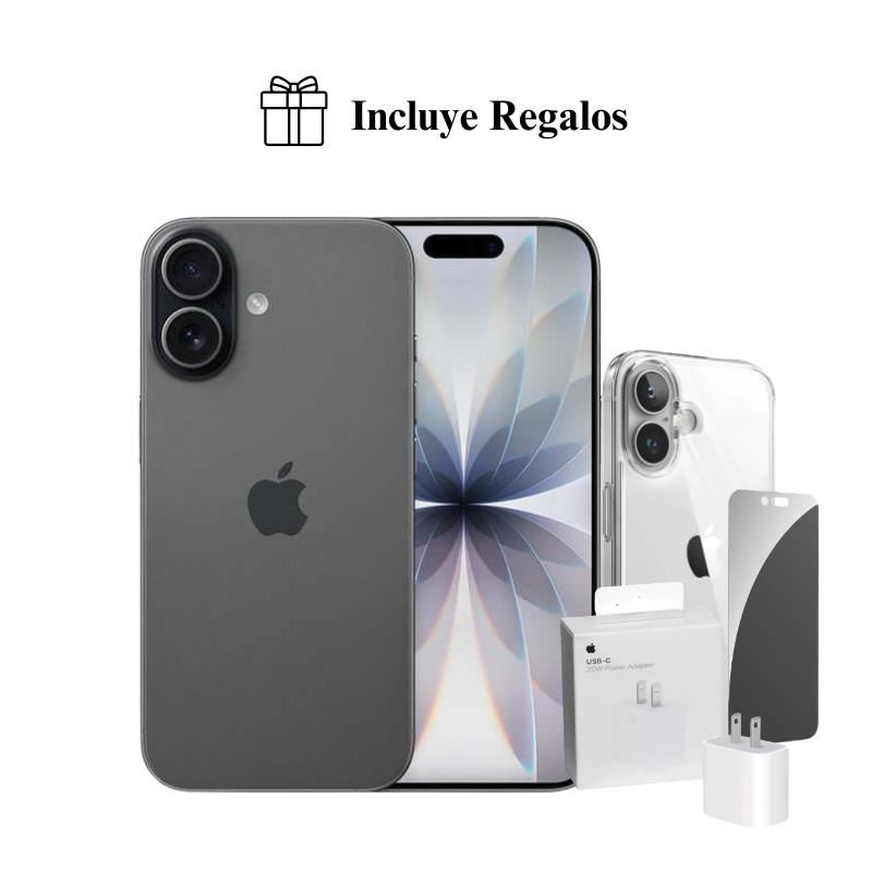 iPhone 17 Apple Intelligence 256GB (eSIM) - Negro + Combo de Regalo
