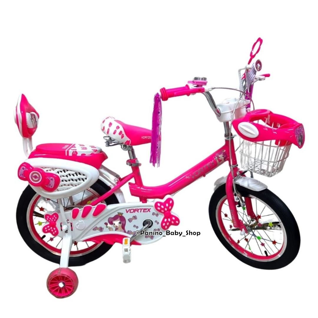 Bicicleta Campera Aro 16 para Niñas -SIRENITA- Fucsia
