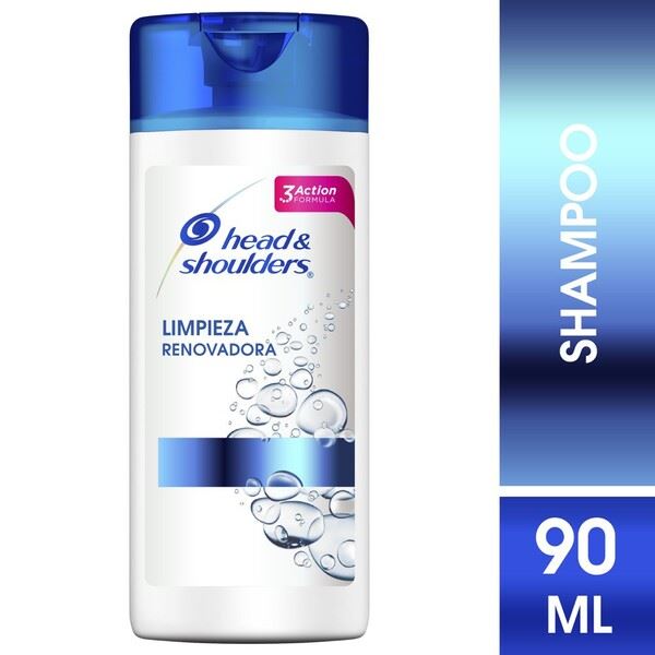 Shampoo Head & Shoulders Limpieza Renovadora - Frasco 90 ML