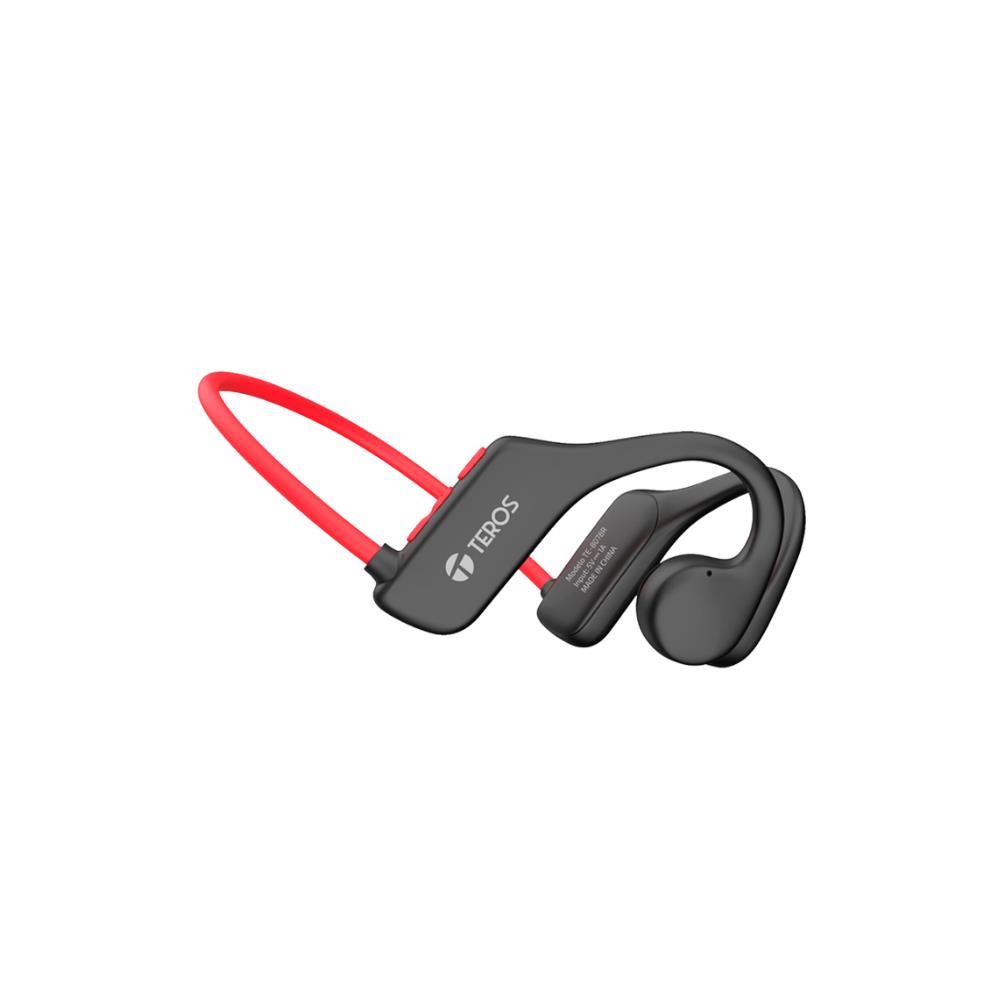 Audífonos Inalámbricos de Conducción Ósea Teros TE-8078R Negro/Rojo