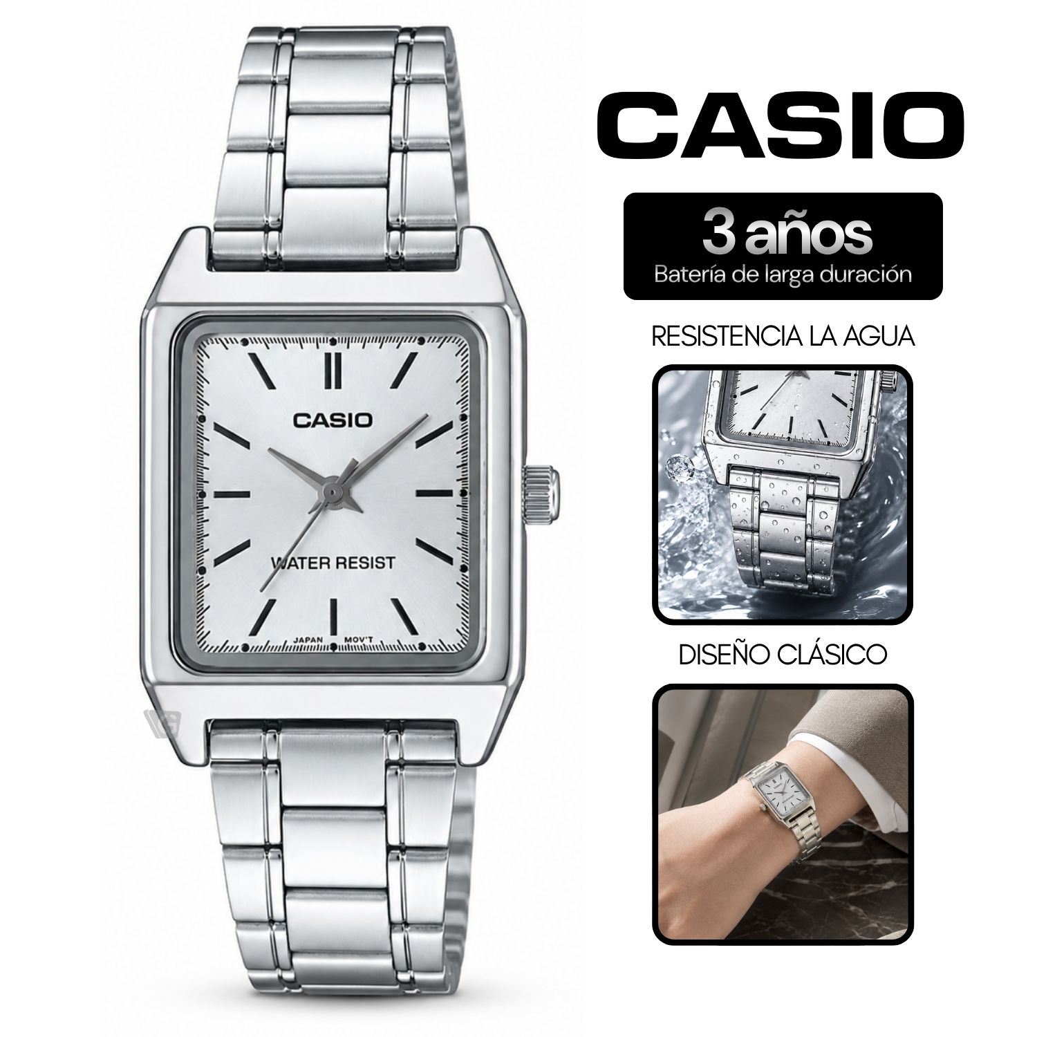 Reloj Casio LTP-V007D-7E Mujer