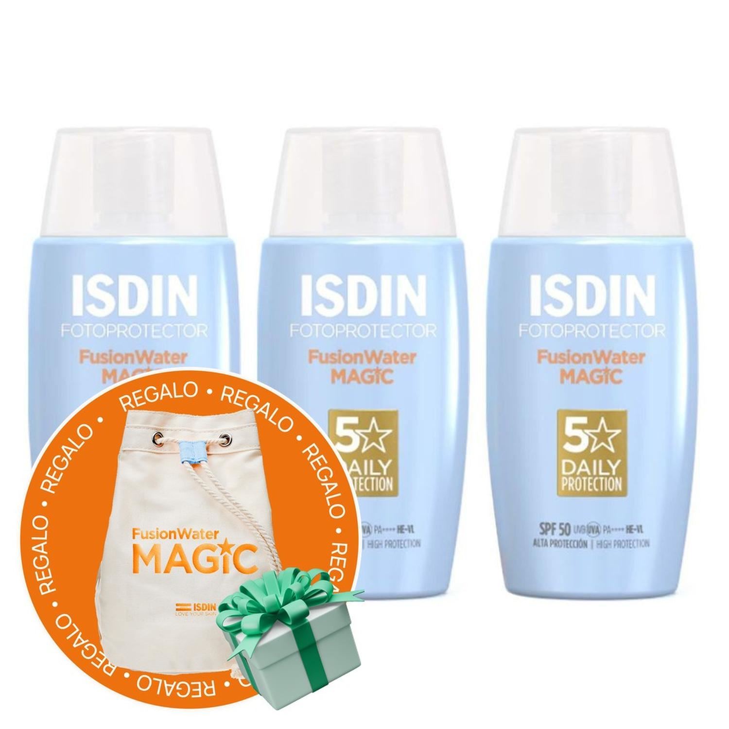 Pack Trío ISDIN Fusion Water Magic 50 ml