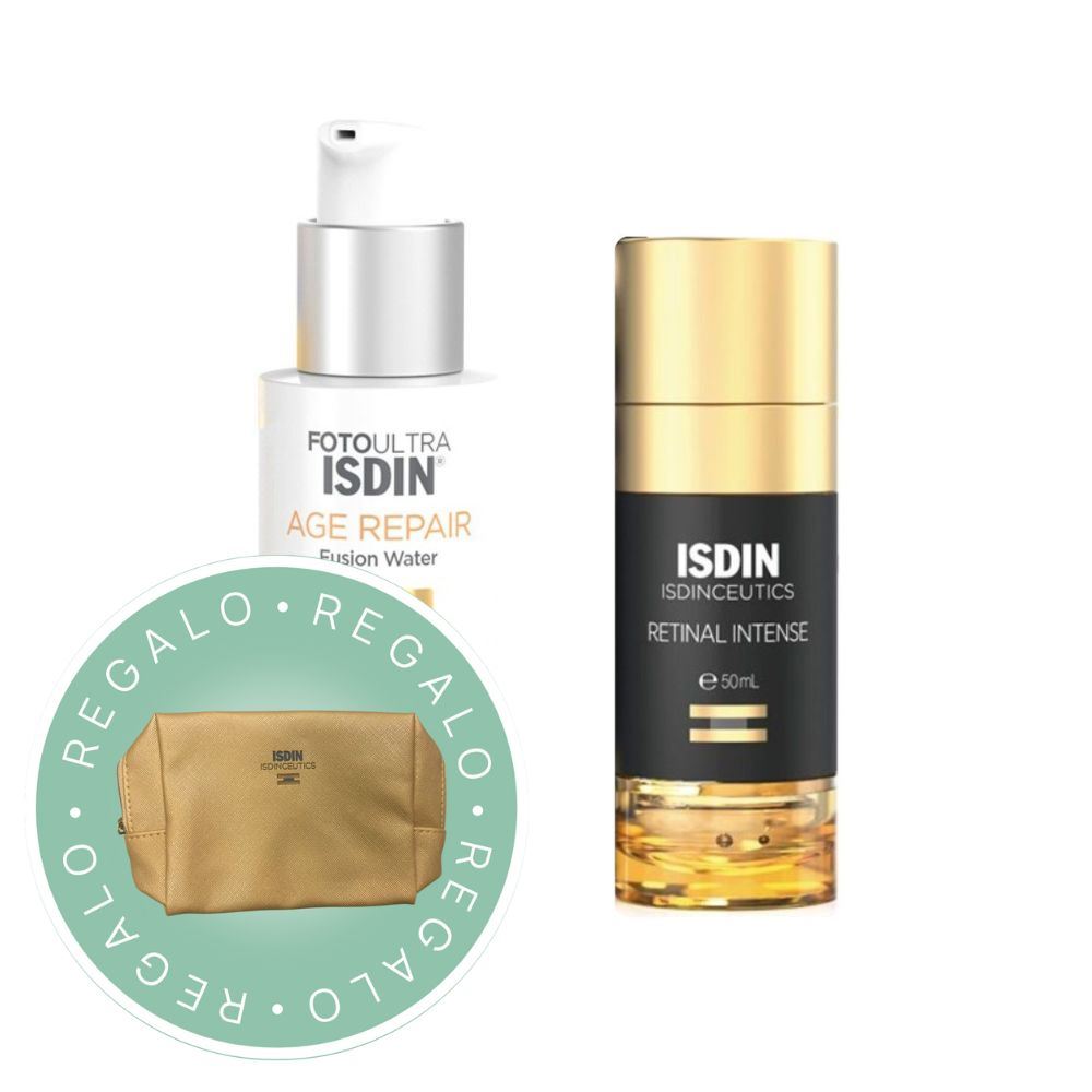 ISDIN Pack Age Repair Fusion Water + Retinal Intense Serum