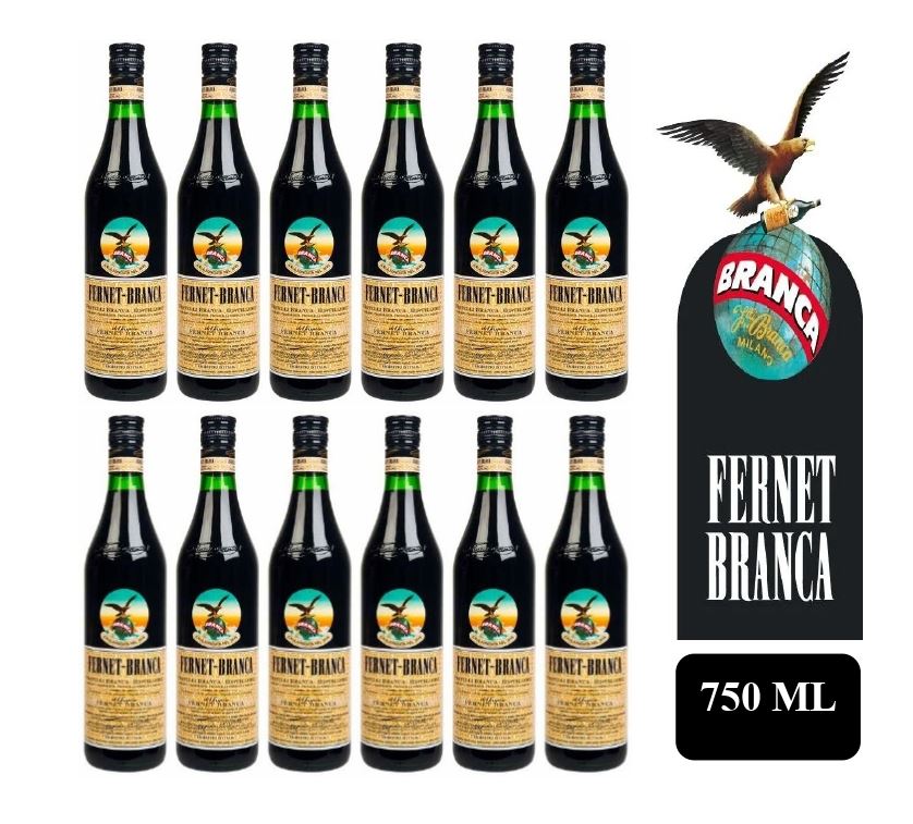 Licor Fernet Branca 750ml - 12 UND