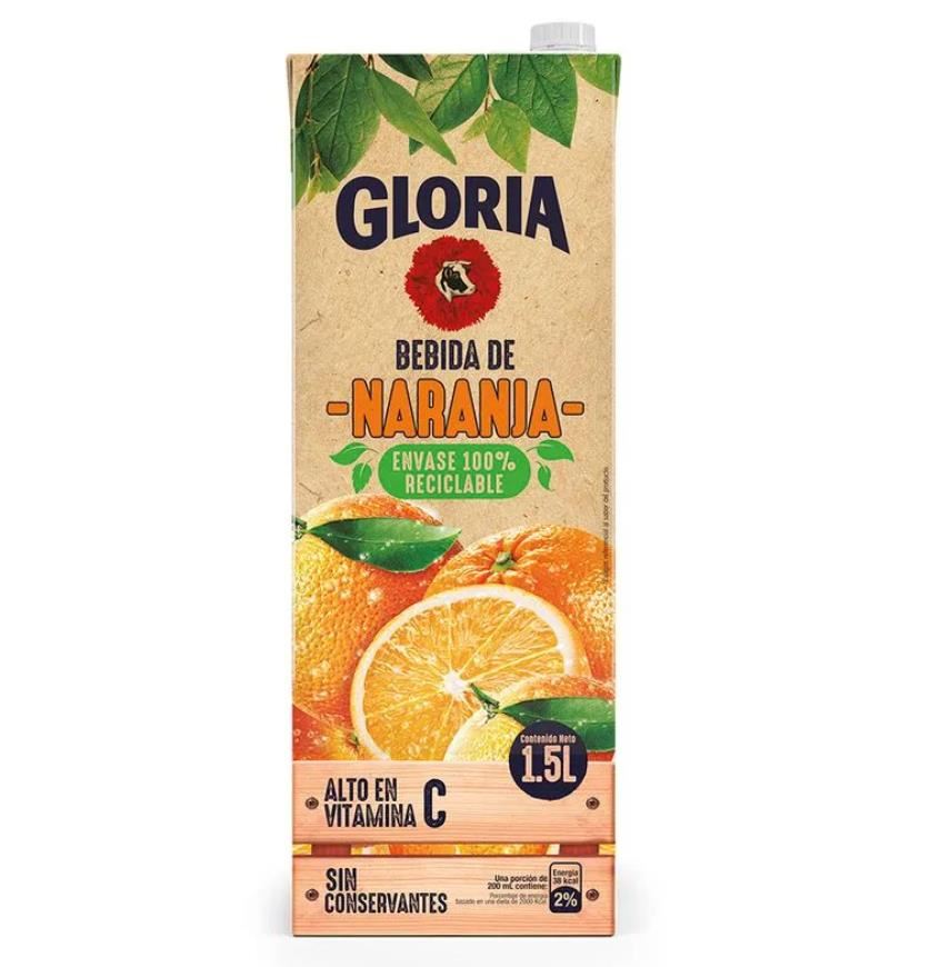 GLORIA BEB. 1.5LT NARANJA