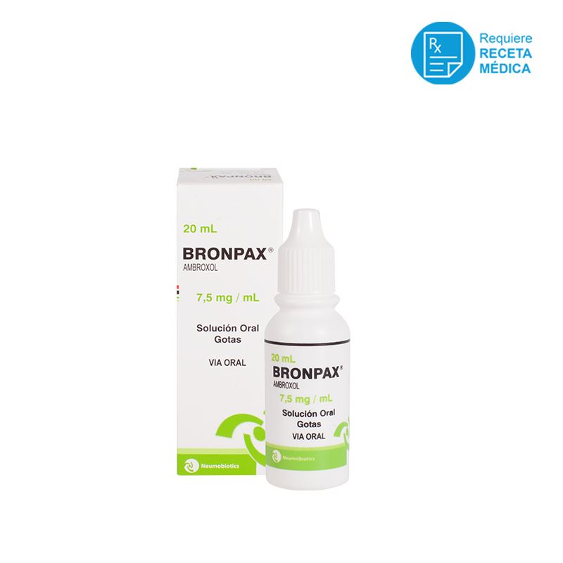 BRONPAX GOTAS 20ML | Juntoz