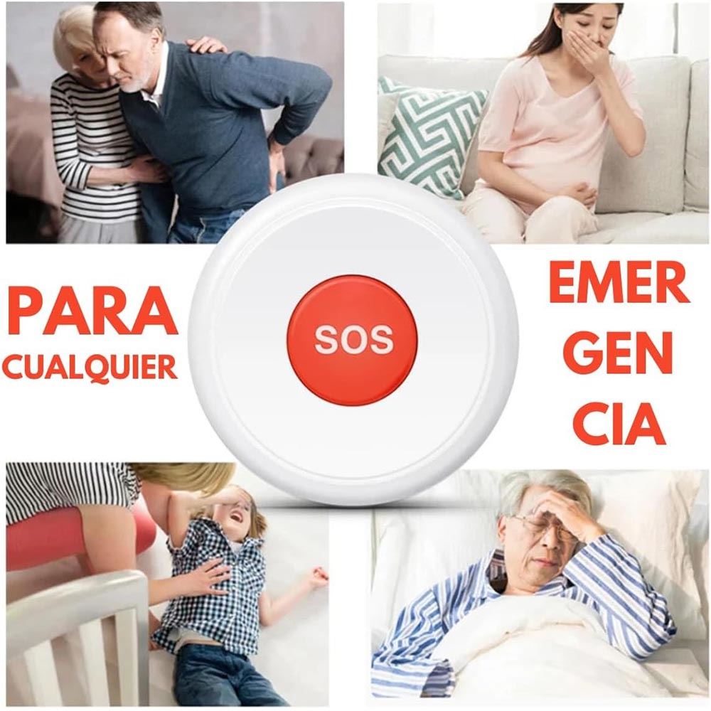 Botón de Pánico SOS de Emergencia Wifi Smart Life PST-CD101W