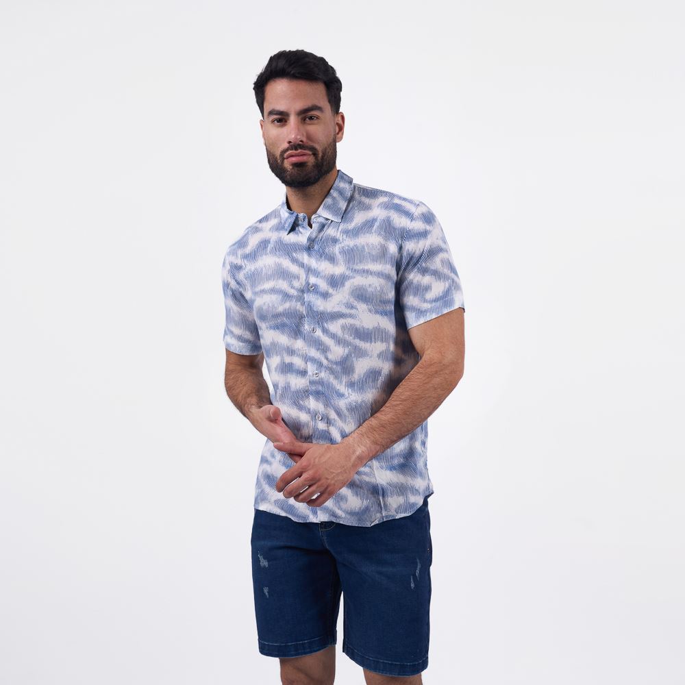 CAMISA MC AP24CHA EFECTO CHALIS