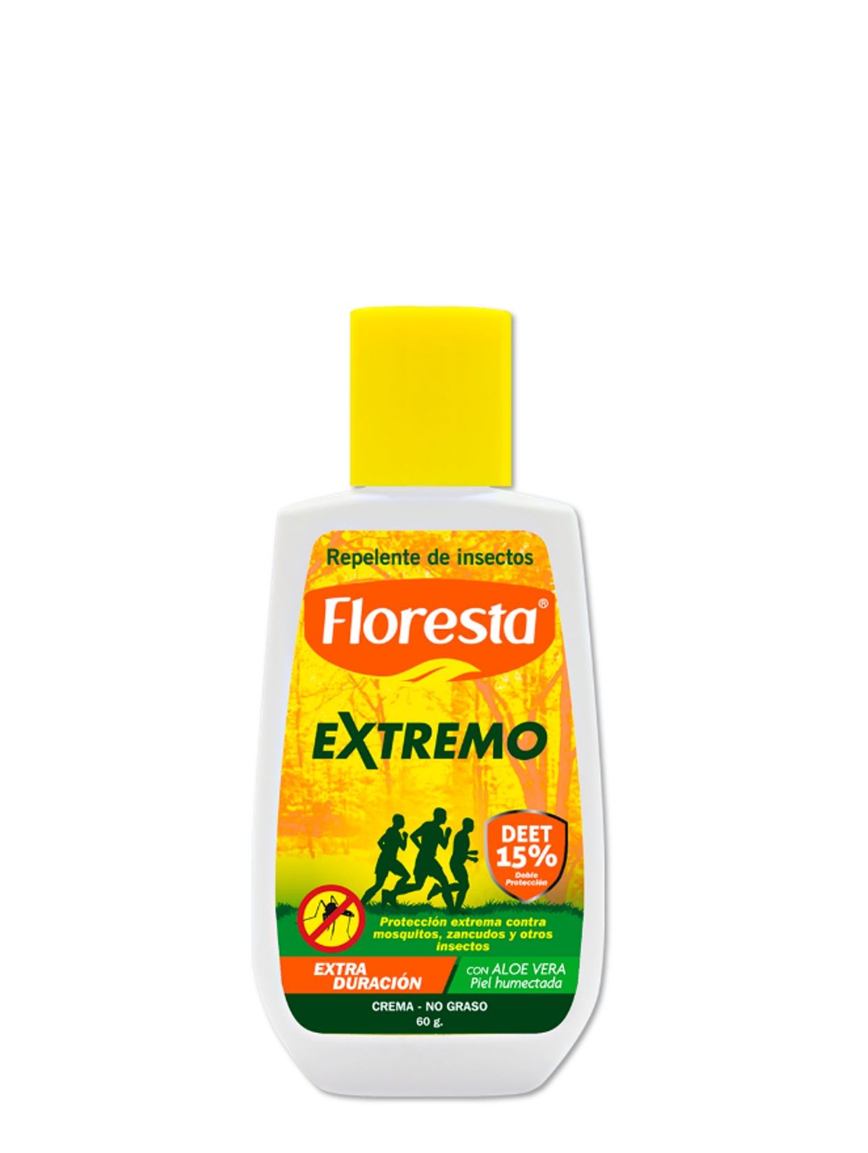 Repelente Floresta Extremo en Crema - Frasco 60 G