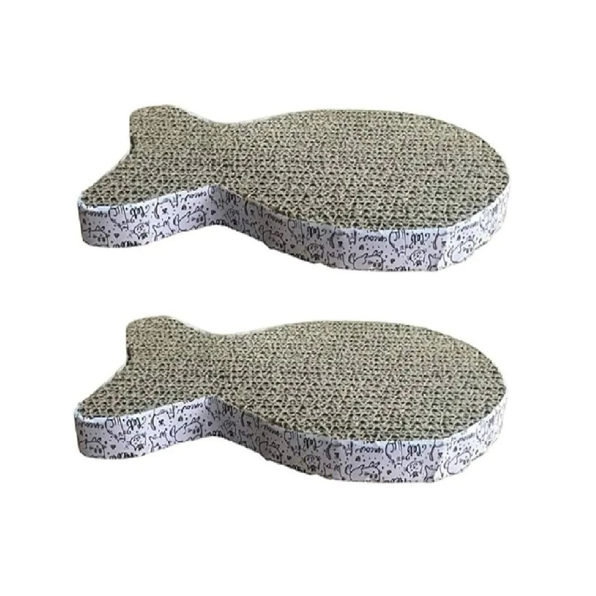 Cama rascador de cartón corrugado redondo para gatos de 52cm diámetro