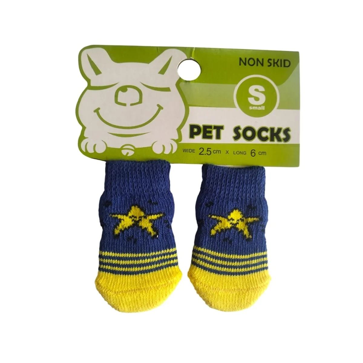 Pack x 1 Set de medias antideslizantes estrella talla S