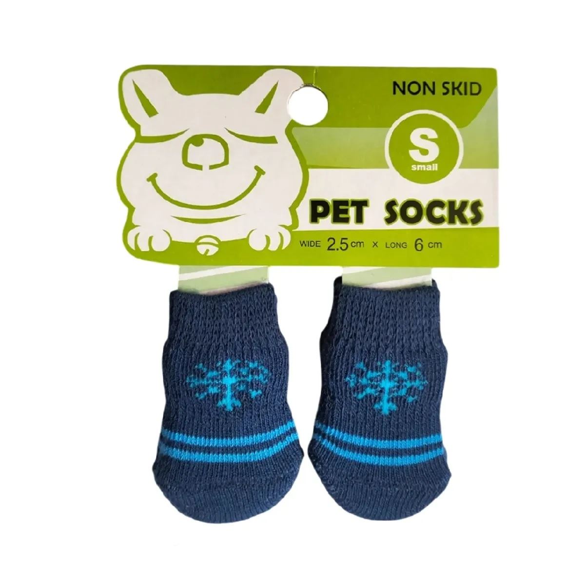 Medias Antideslizantes De Algodón Para Mascotas Perros Y Gatos Talla S