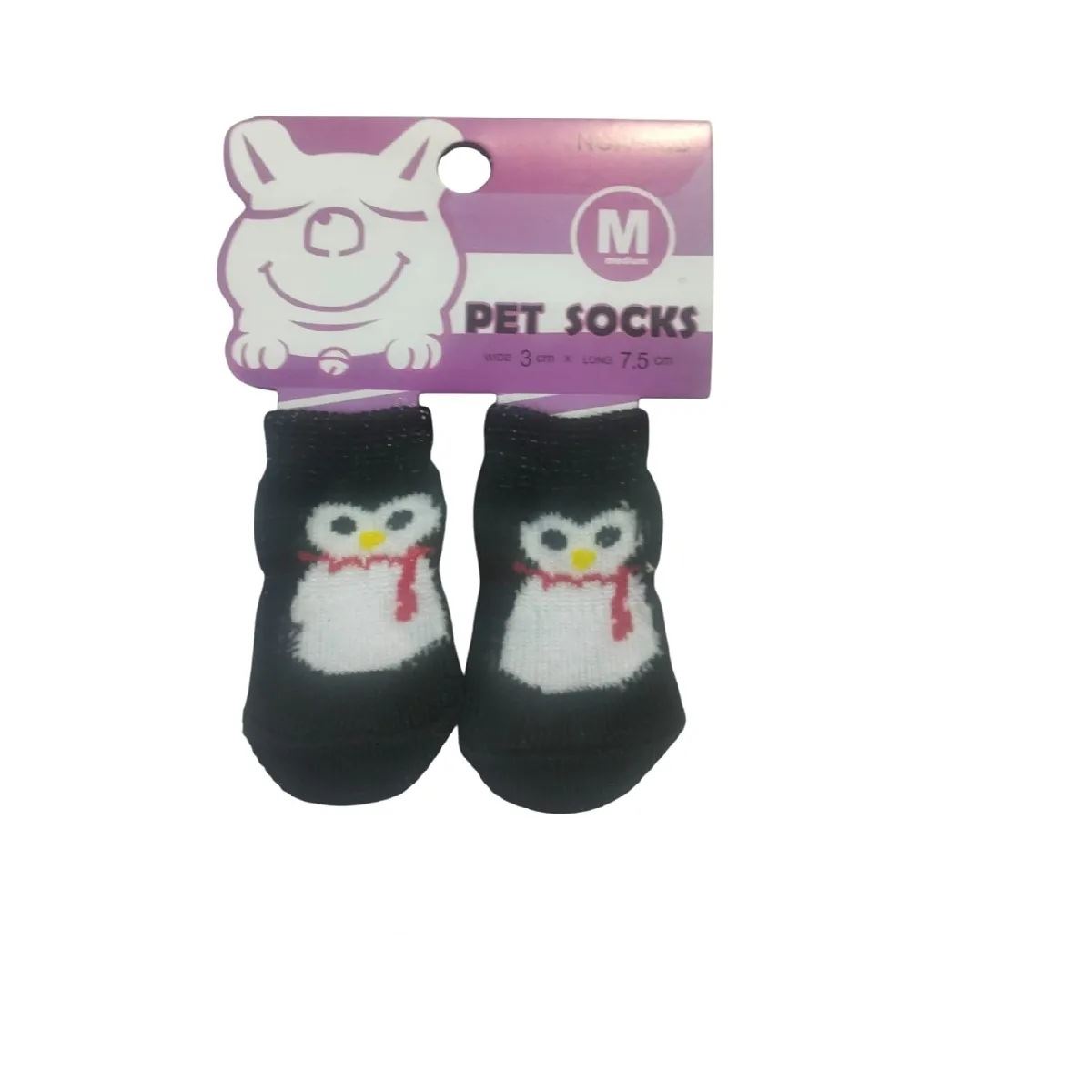 Medias Antideslizantes De Algodón Para Mascotas Perros Y Gatos Talla M