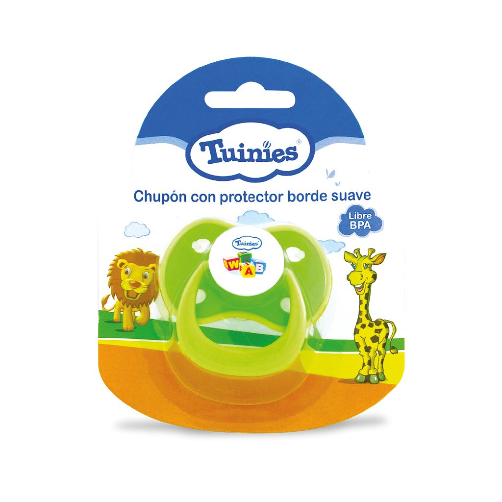 Chupón Tuinies con Protector Borde Suave - Unidad 1 UN