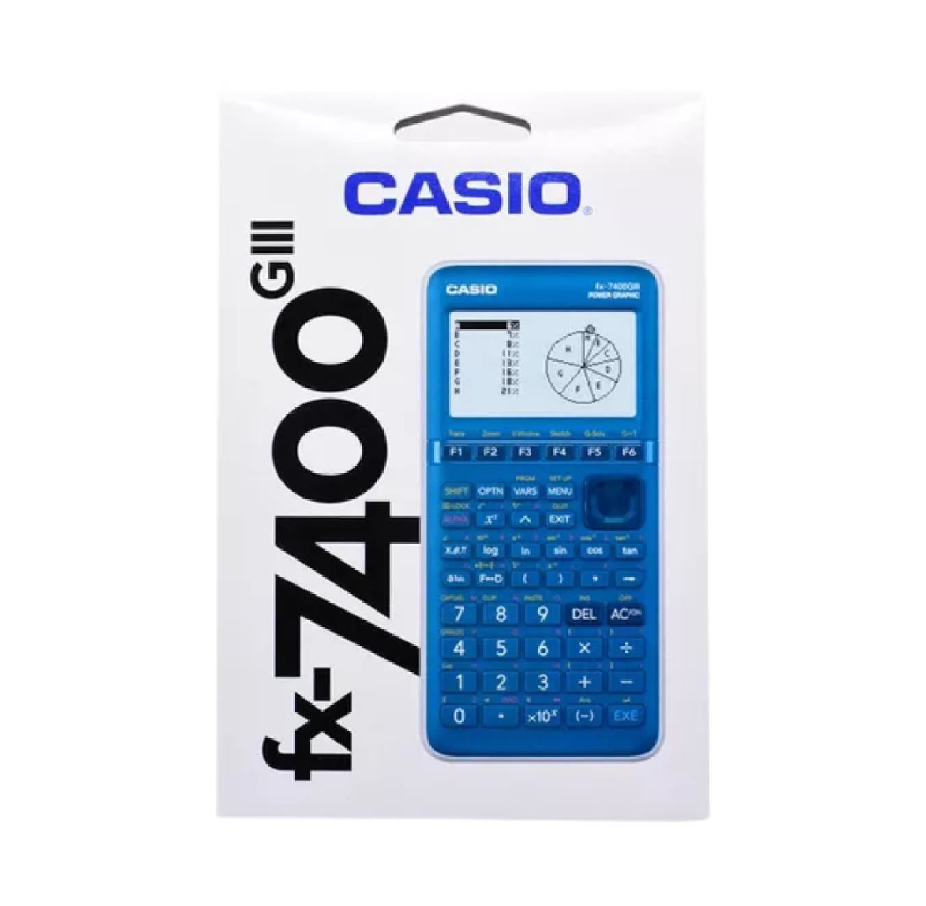 Calculadora Casio FX-7400GIII - Azul