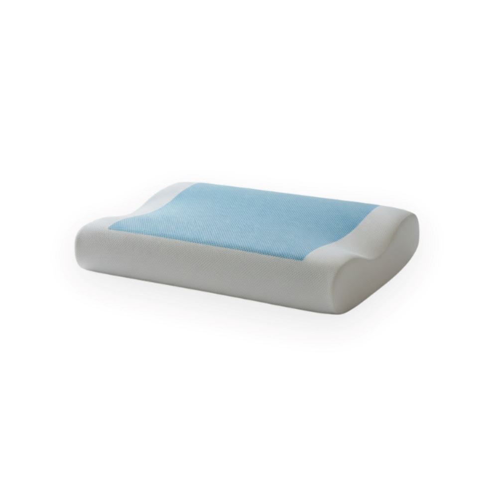 Almohada Ortopédica Cervical CoolPillow con Gel Enfriador Memory Foam