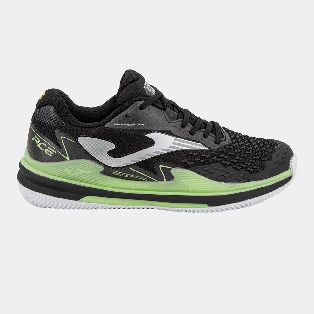 Zapatillas Tenis ACE Men 2501 C Negro Verde