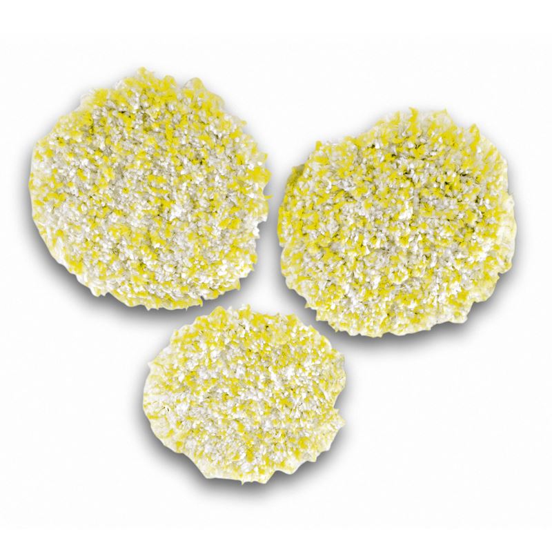 Almohadilla de esponja p/pulido p/piedra /linoleo/PVC  3U