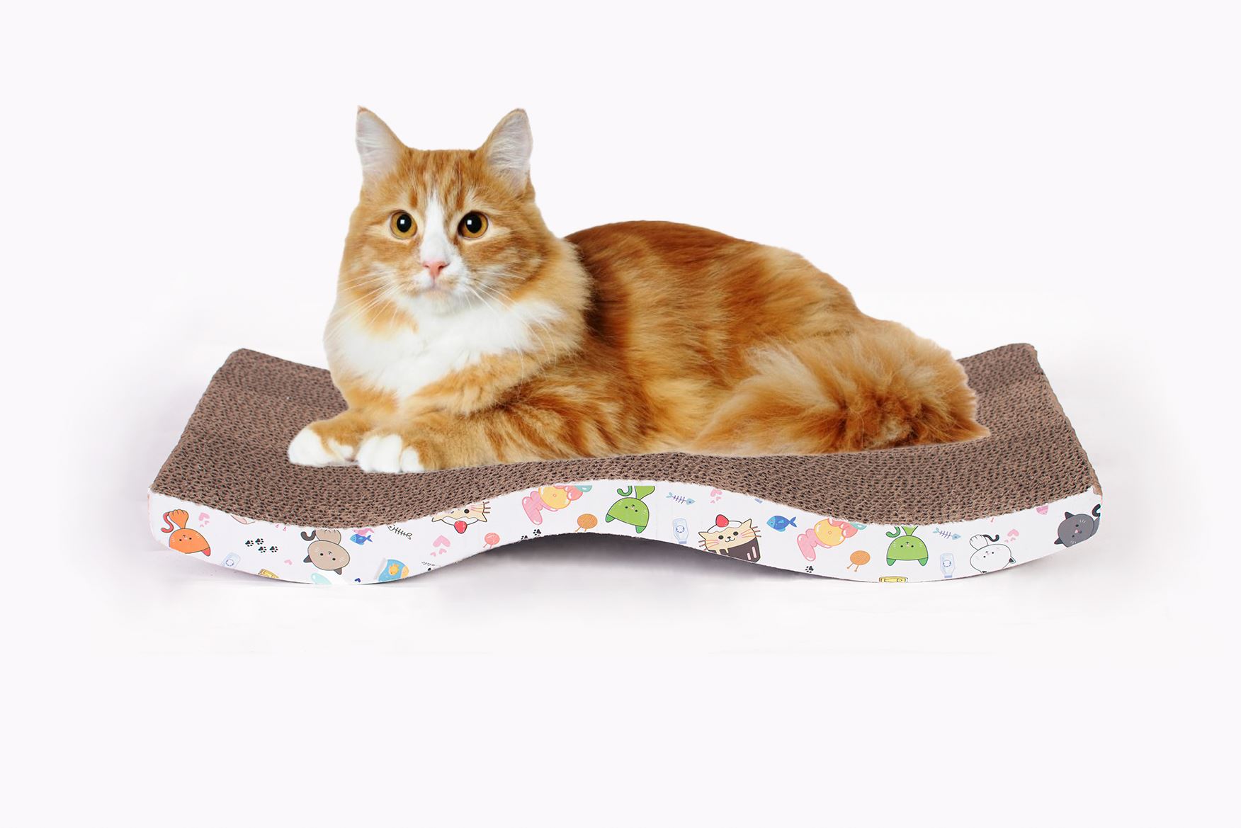 RASCADOR PARA GATOS MODELO W TAMAÑO GRANDE