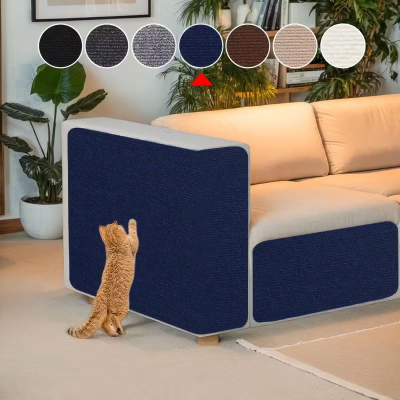 RASCADOR PROTECTOR ADHESIVO DE MUEBLES PARA GATOS - AZUL