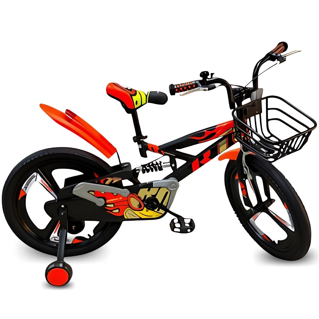 Bicicleta con Canasta Aro 20 «GUNGOR MAG» Aro de Magnesio Orange