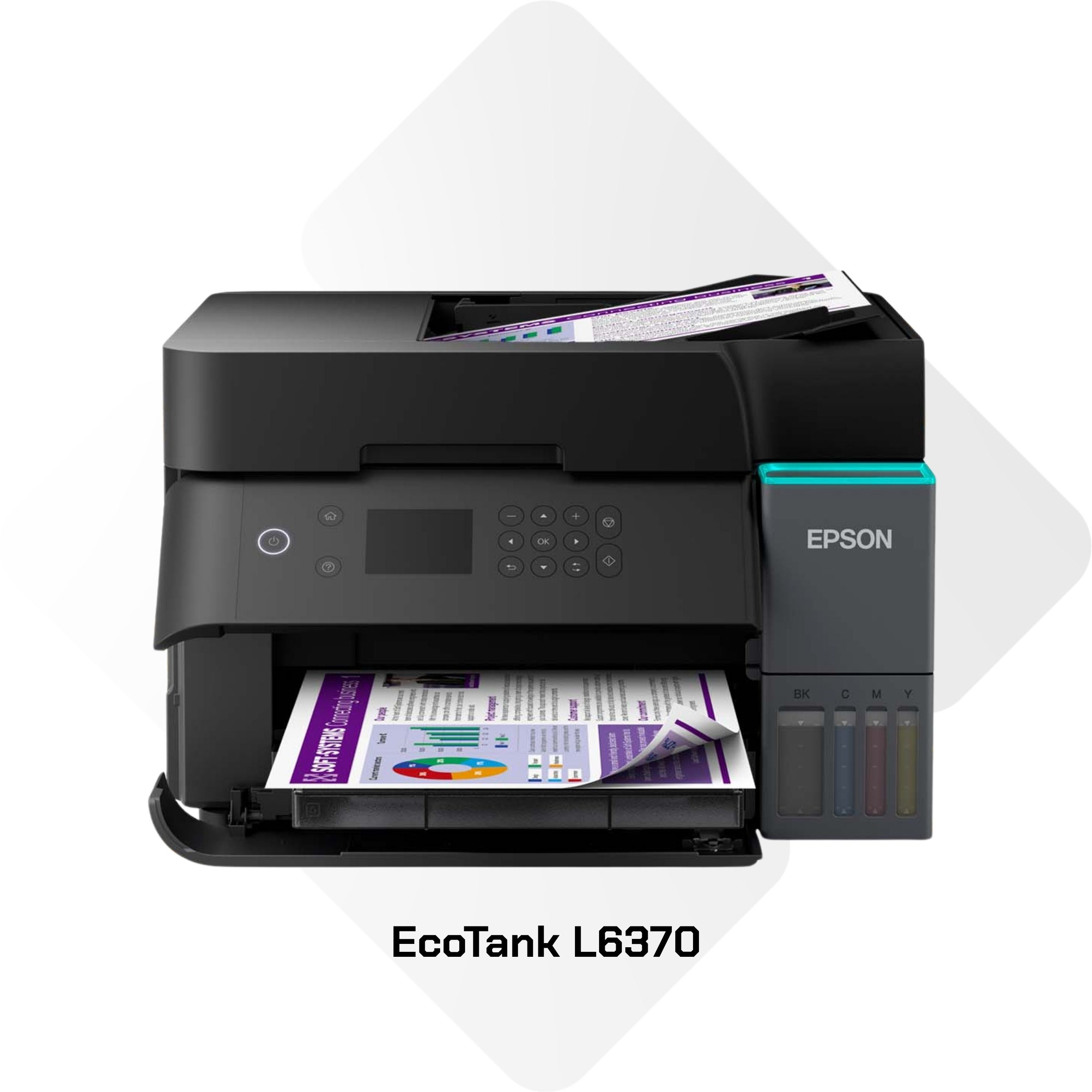 Impresora Multifuncional Epson EcoTank L6370 Wi-Fi Dúplex