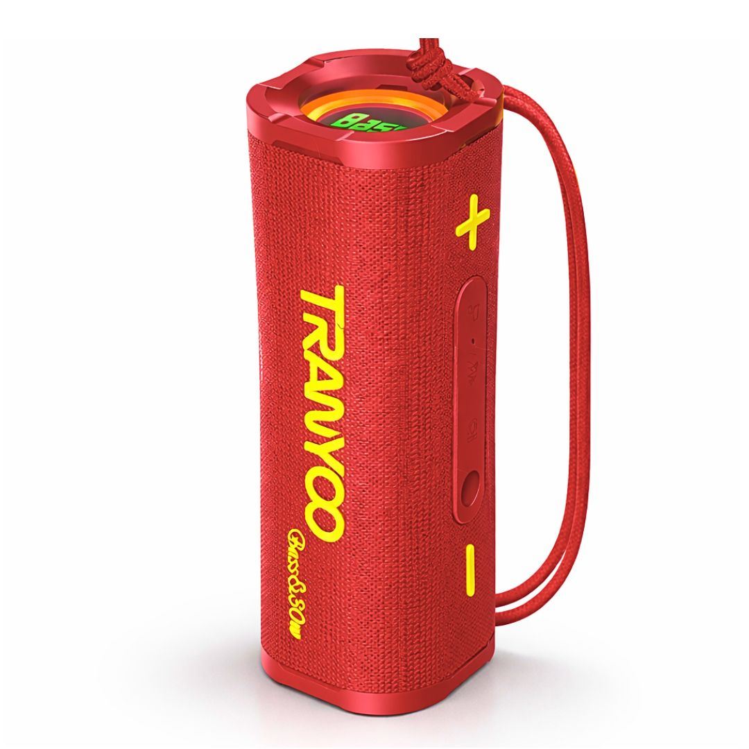 Parlante Bluetooth Portátil 30W Potente con Luces RGB Graves Reforzados TWS y Manos Libres