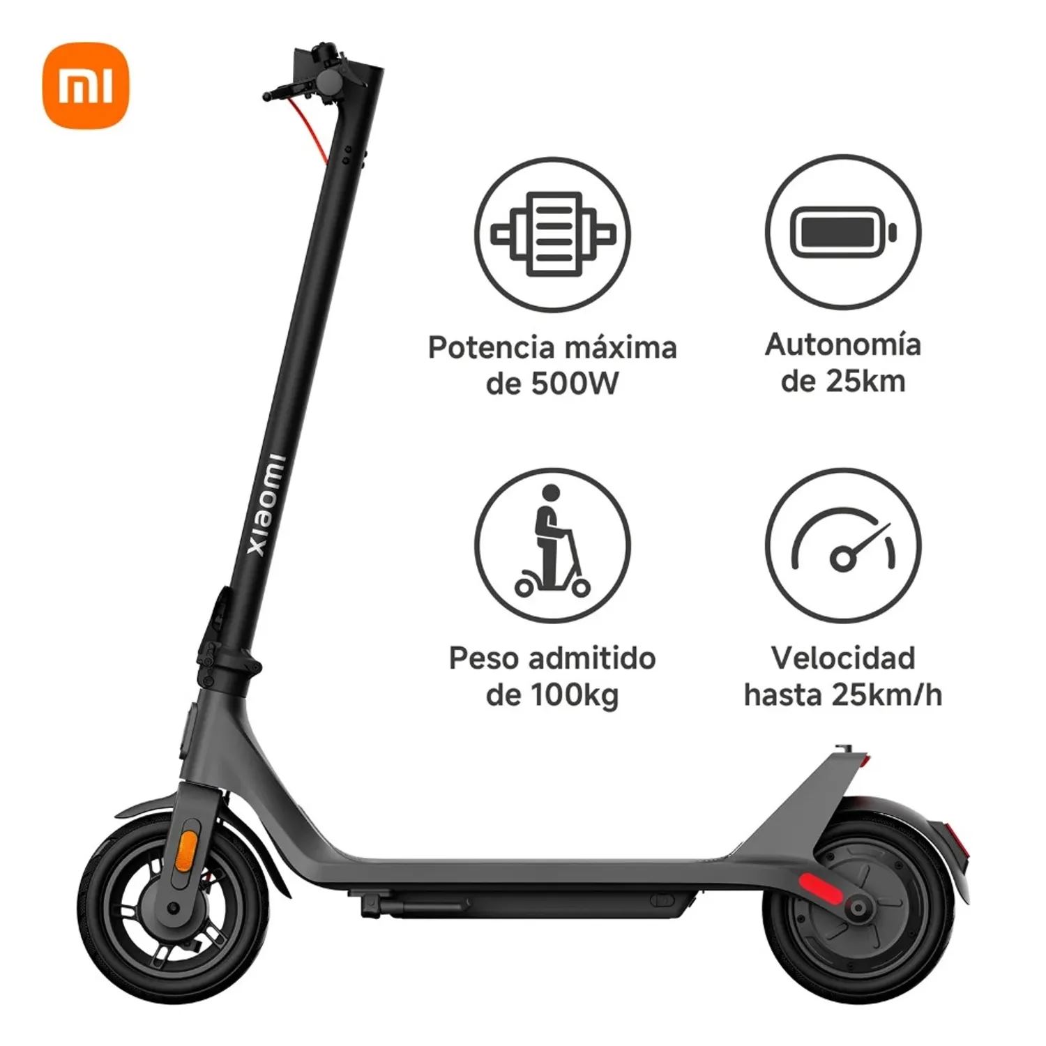 Scooter Electrico Xiaomi 4 Lite 2da generacion