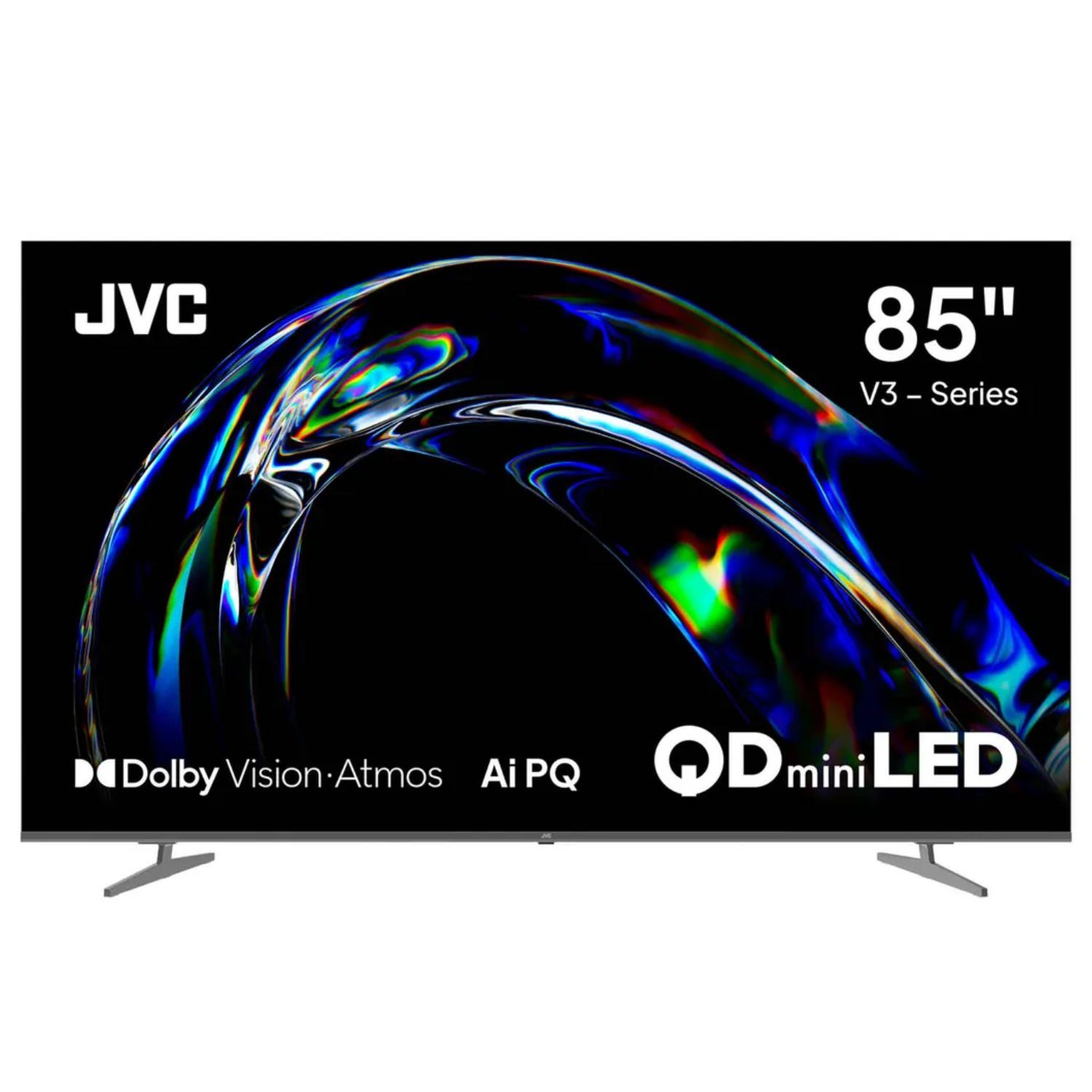 Televisor JVC QLED 85 " 4K Ultra HD Google TV LT-85KM958