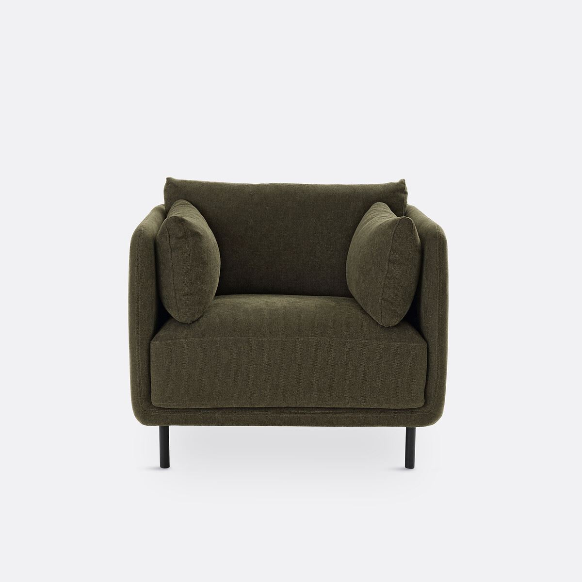 Butaca Individual Diseño Contemporáneo - TYRELL Color:Verde bosque