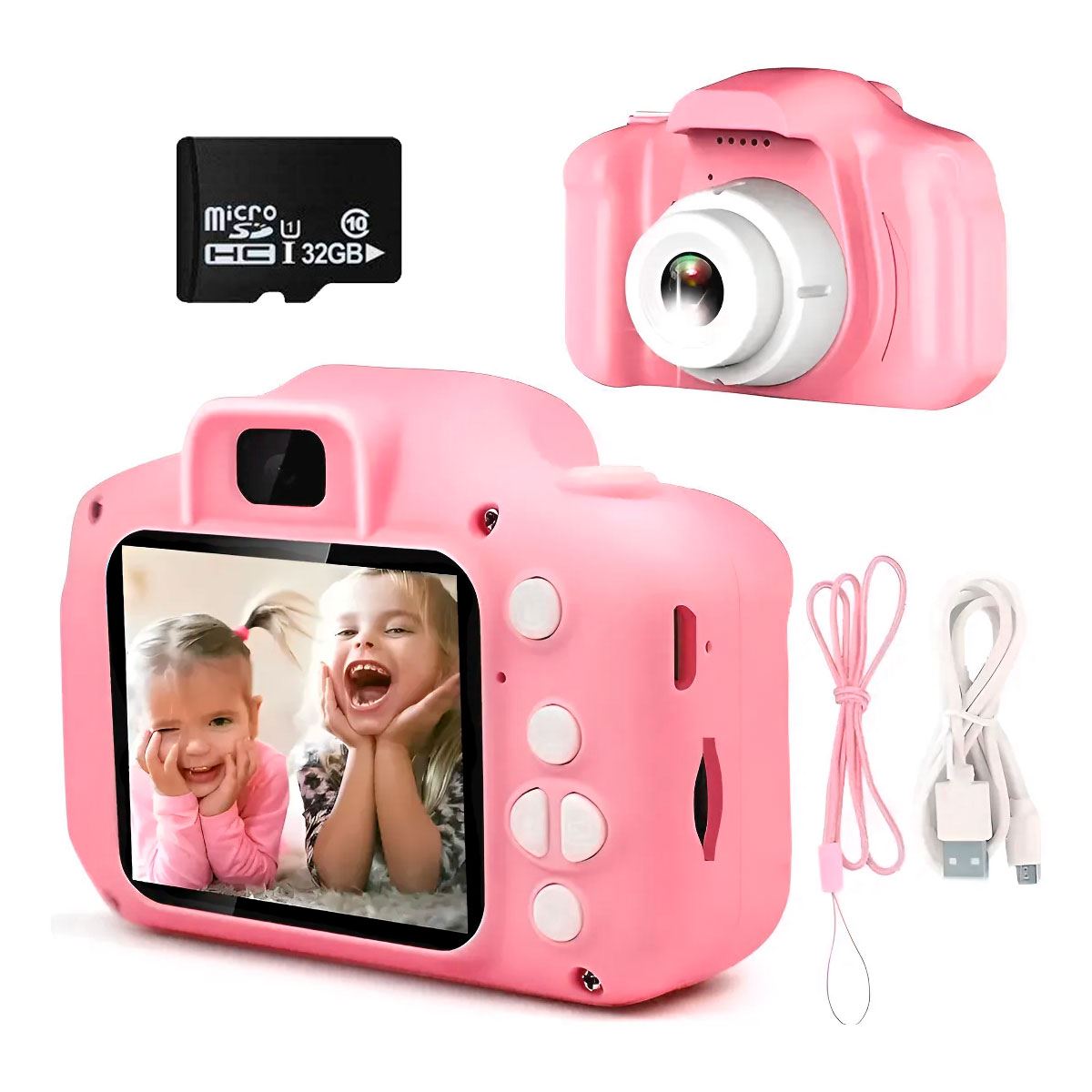Camara Digital para Niños con Memoria de 32GB - Fotos y Videos