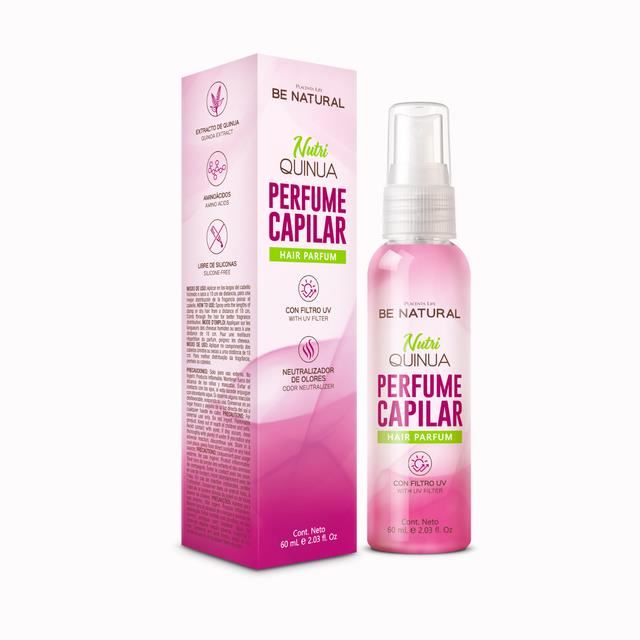 PERFUME CAPILAR NUTRI QUINUA 60ML BE NATURAL