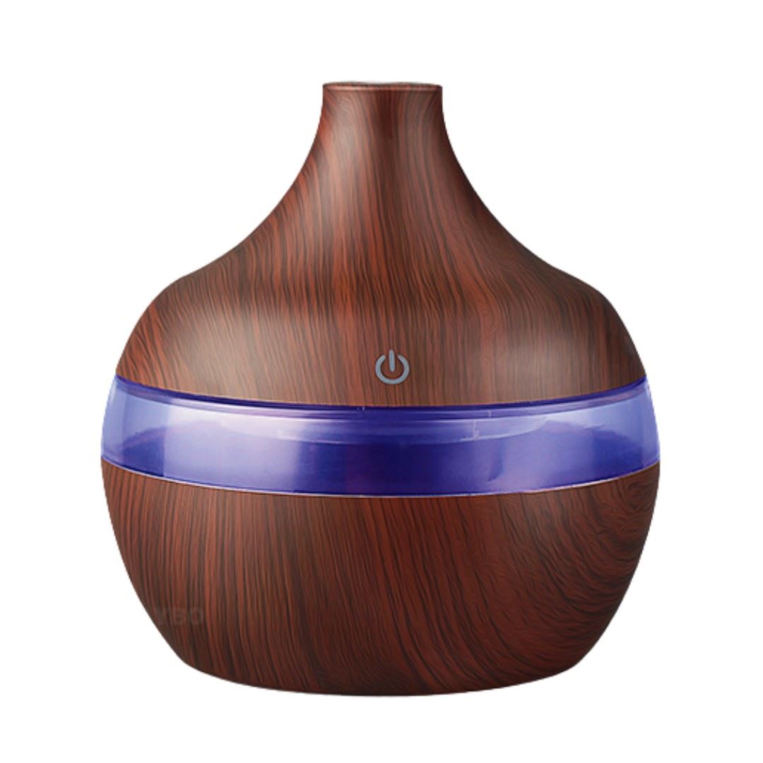 Mini Humidificador USB 130ml con Luces LED y Apagado Automático