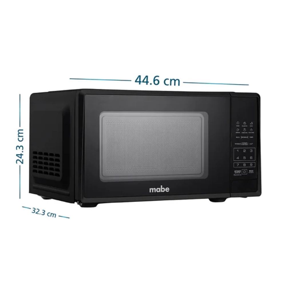 Horno Microondas Mabe HMM07PBN 20 L 6 selecciones rápidas  Negro
