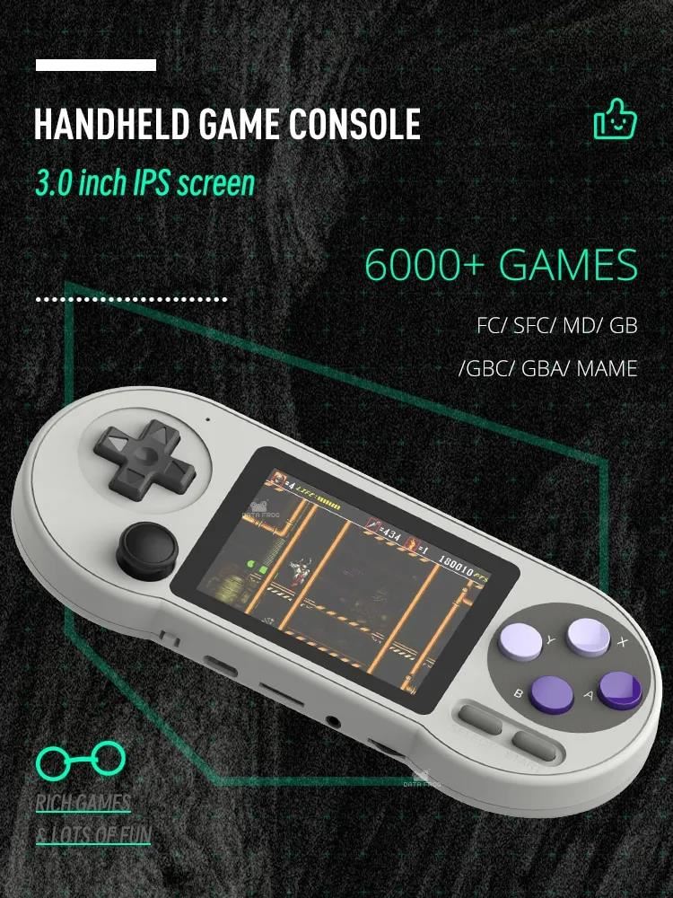 SF2000-MINICONSOLA PORTÁTIL CON PANTALLA IPS DE 3 PULGADAS