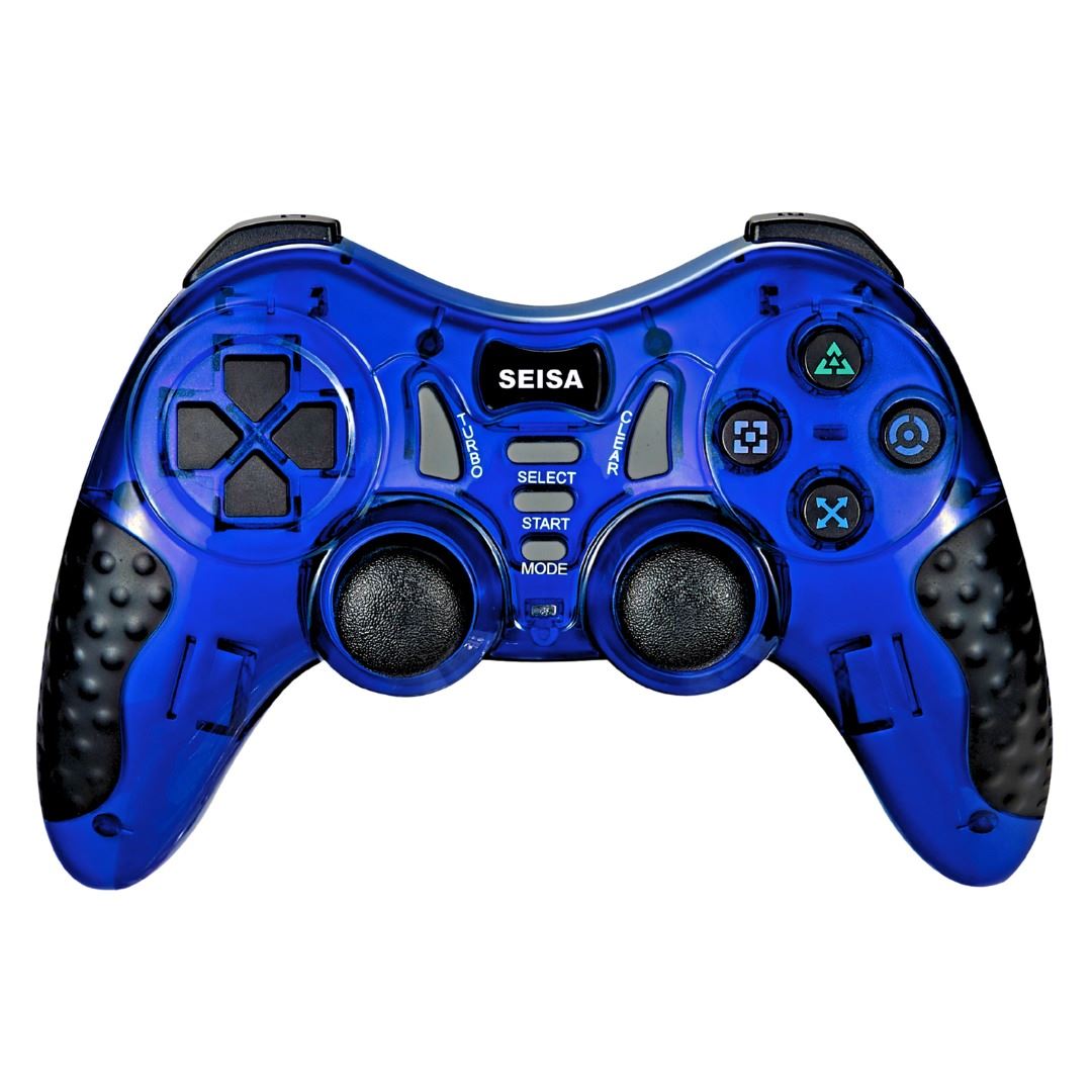 Mando Inalámbrico 2.4G 6 en 1 con Vibración y Turbo para PC y Consolas