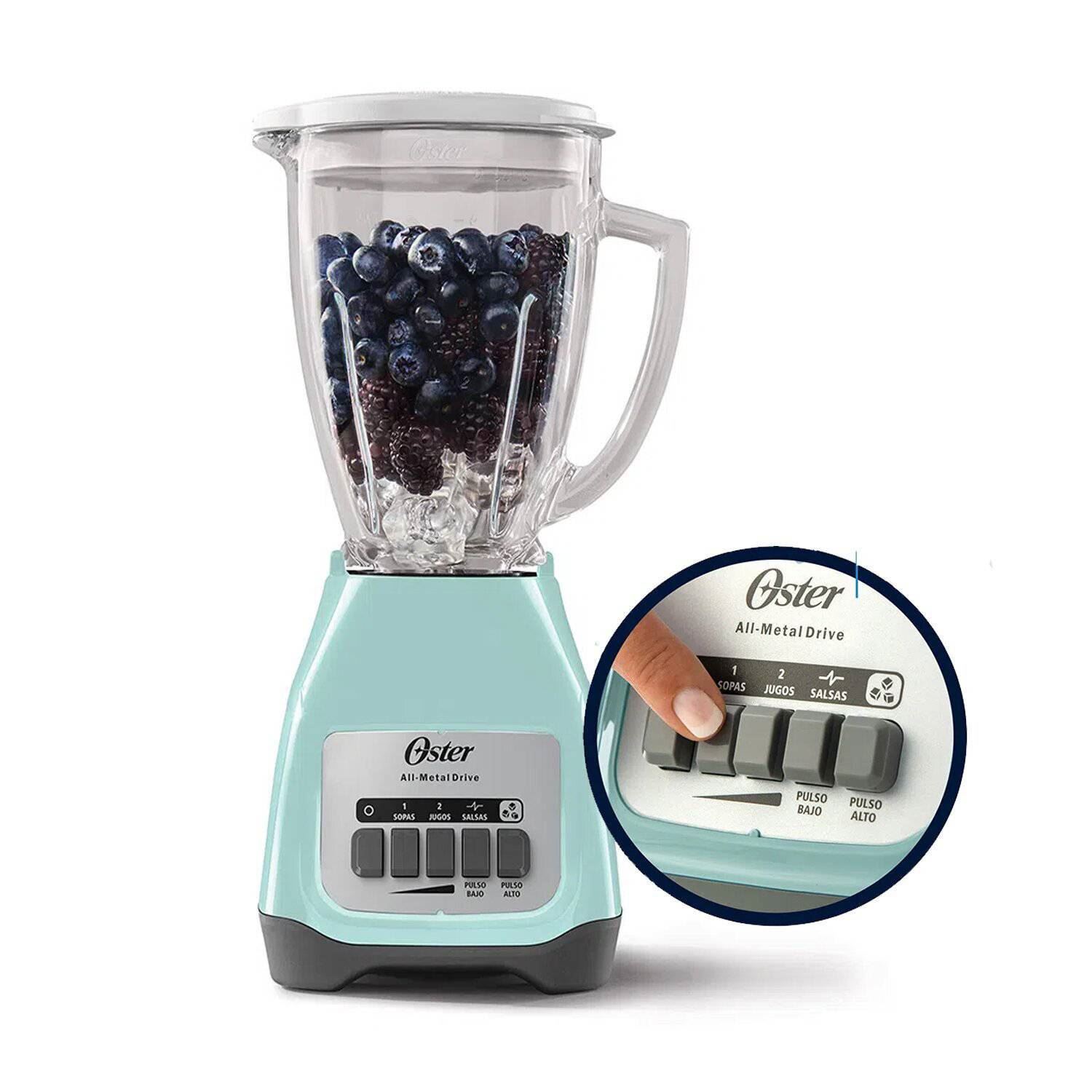 Licuadora Oster BLSTKAG-VPB 550 Watts - Celeste