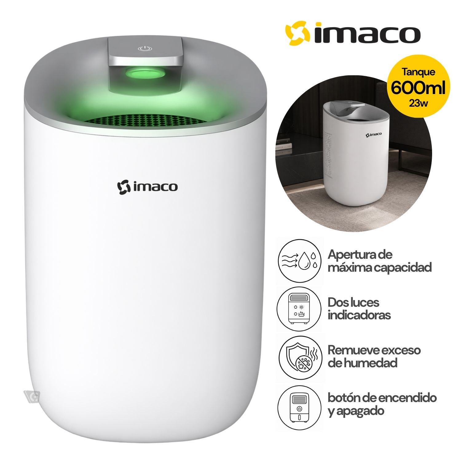 Deshumedecedor de closet mecánico DHM200 Imaco
