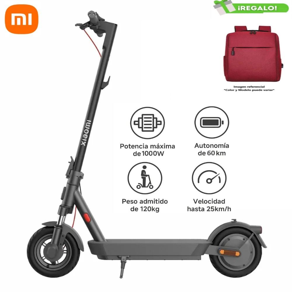 Scooter XIAOMI Electric Scooter 5 PRO + Mochila