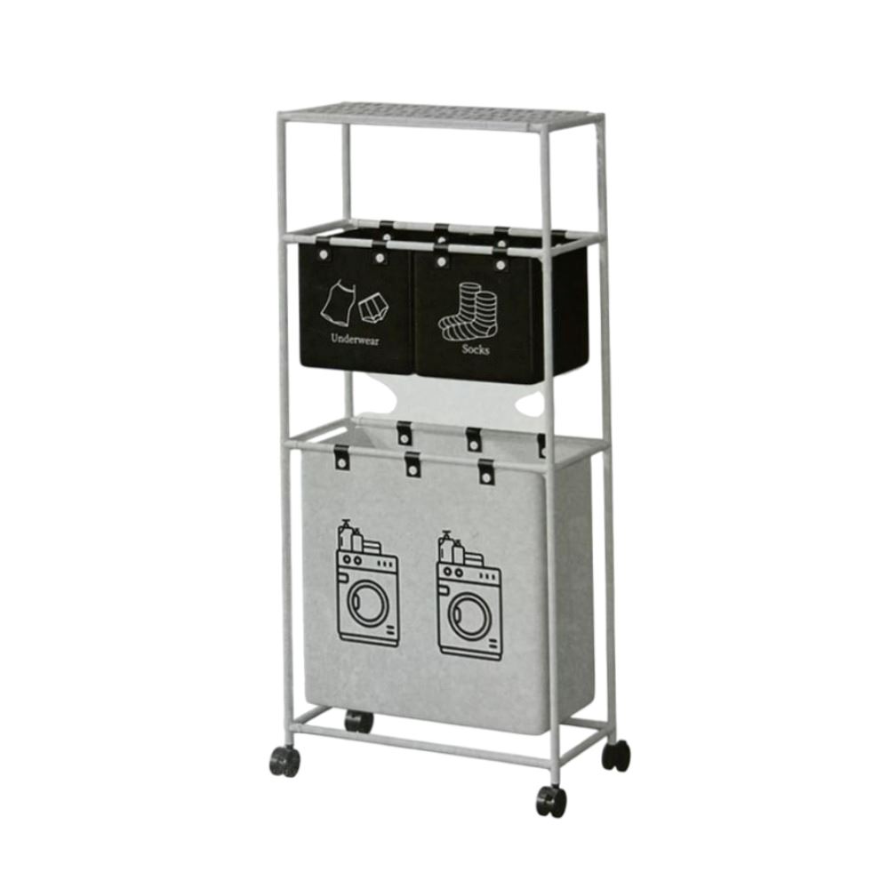 Carro Organizador con ruedas de 3 niveles con cestas