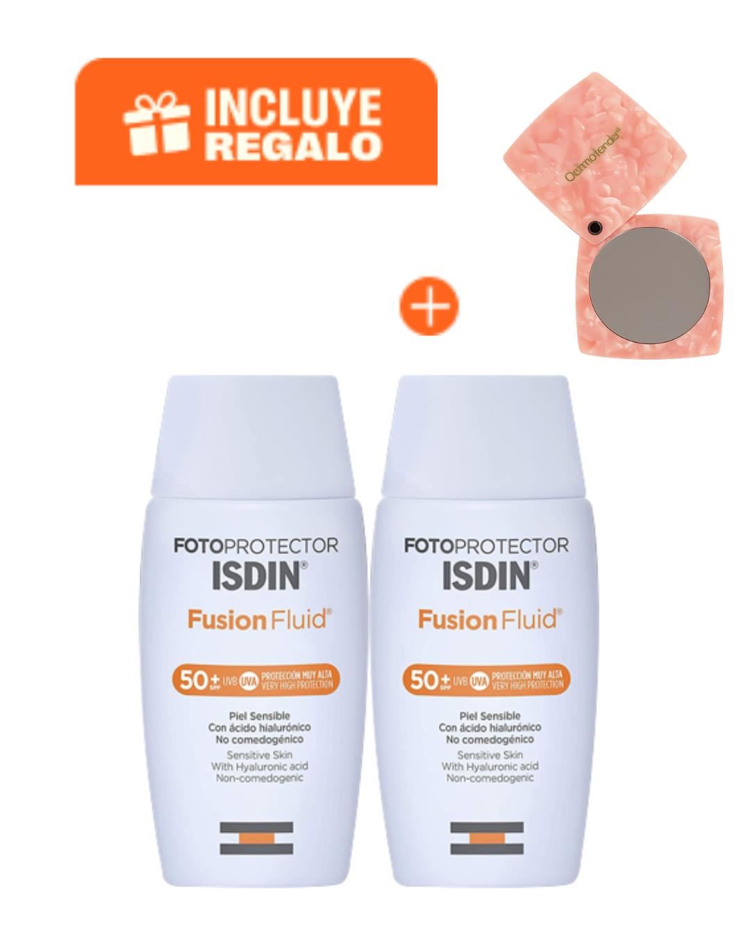 Duo ISDIN Fotoprotección Fusión Fluid SPF 50 x2