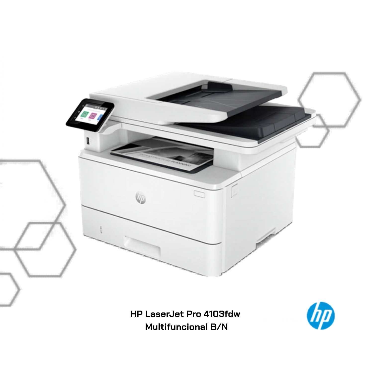 Impresora HP LaserJet Pro MFP 4103fdw Láser WiFi