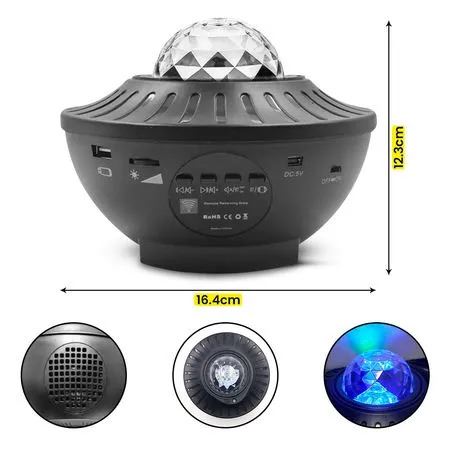 Proyector de Galaxia Luces Led Bluetooth