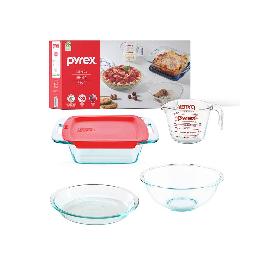 Bowl Redondo Pyrex 950ml con tapa plastica - Sku24116 PYREX