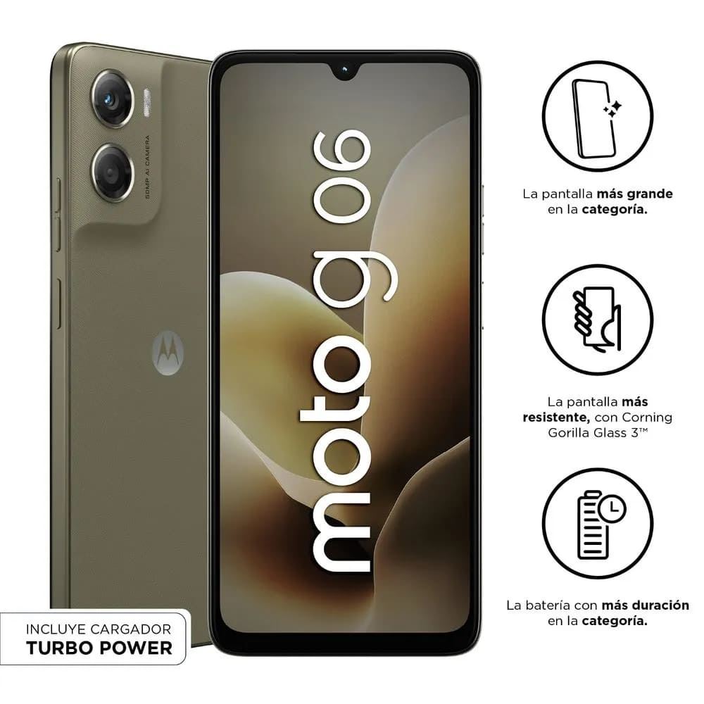Celular Moto G06 4gb Ram  - 256gb Marron