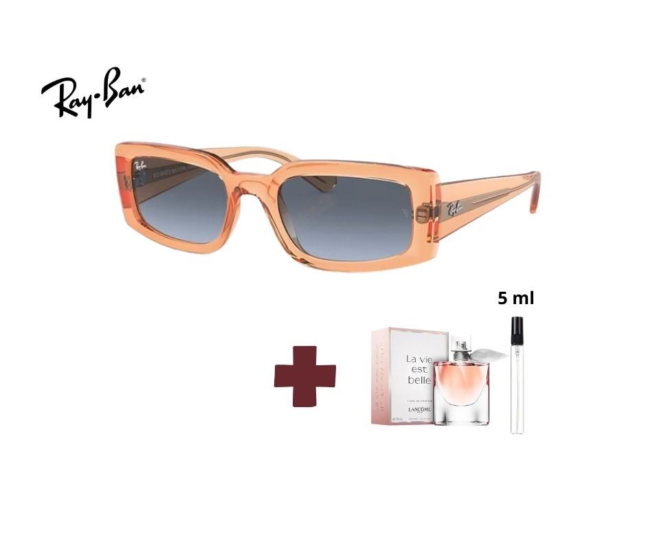 PACK DUO Lentes de sol RayBan Kiliane RB4395 Melón + Decants Perfume La Vie Est Belle Lancôme EDP