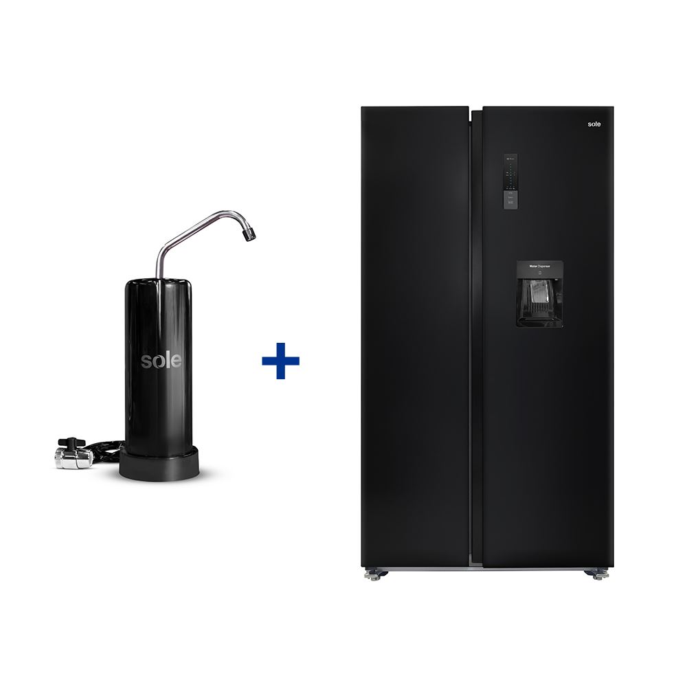 Combo Purificador Prime 5 Años + Refrigeradora Montreal SBS 525 L