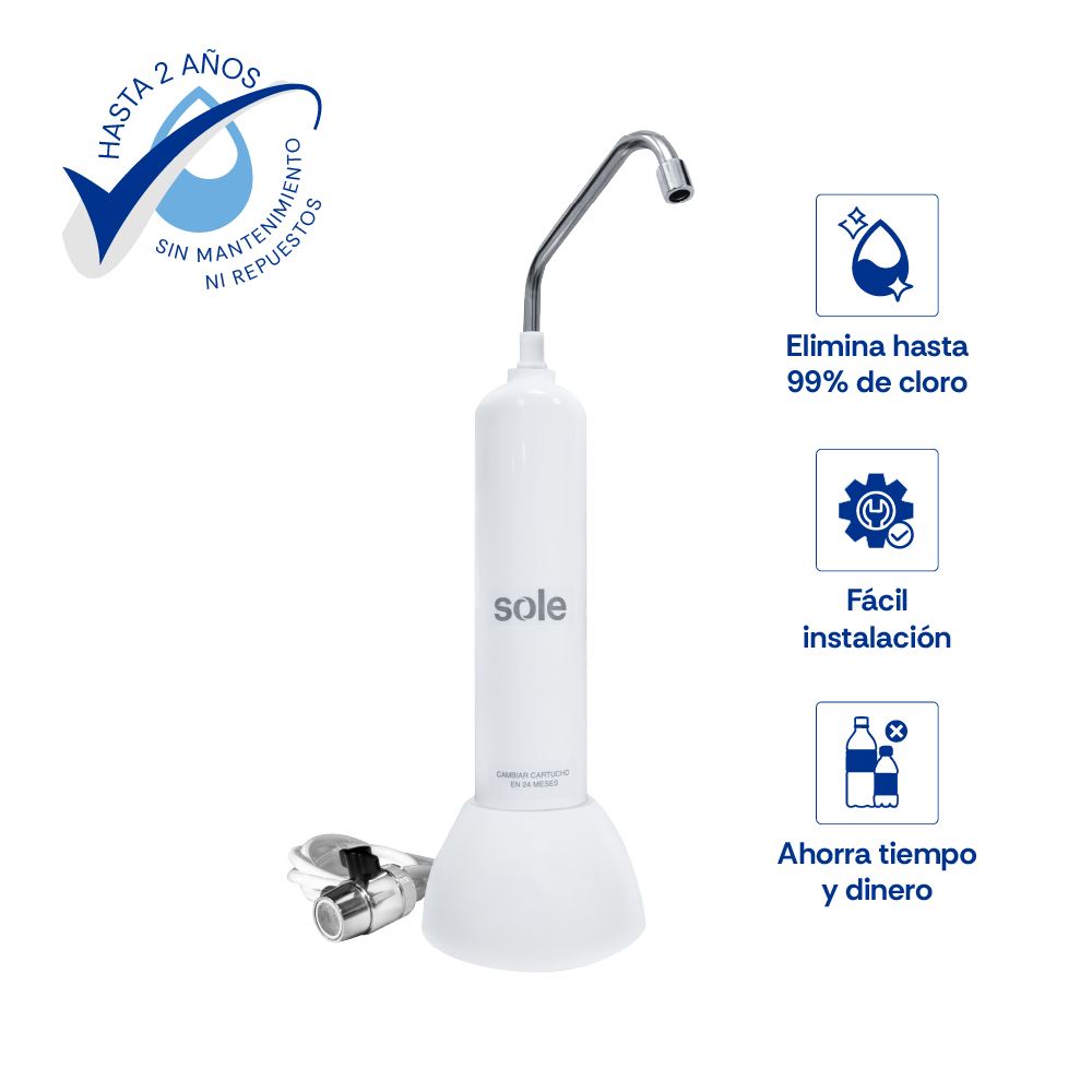Purificador de Agua Sobre Lavadero Prestige Sole