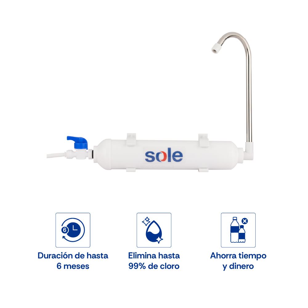 Purificador  Sole Premium En Línea S/ Lavadero